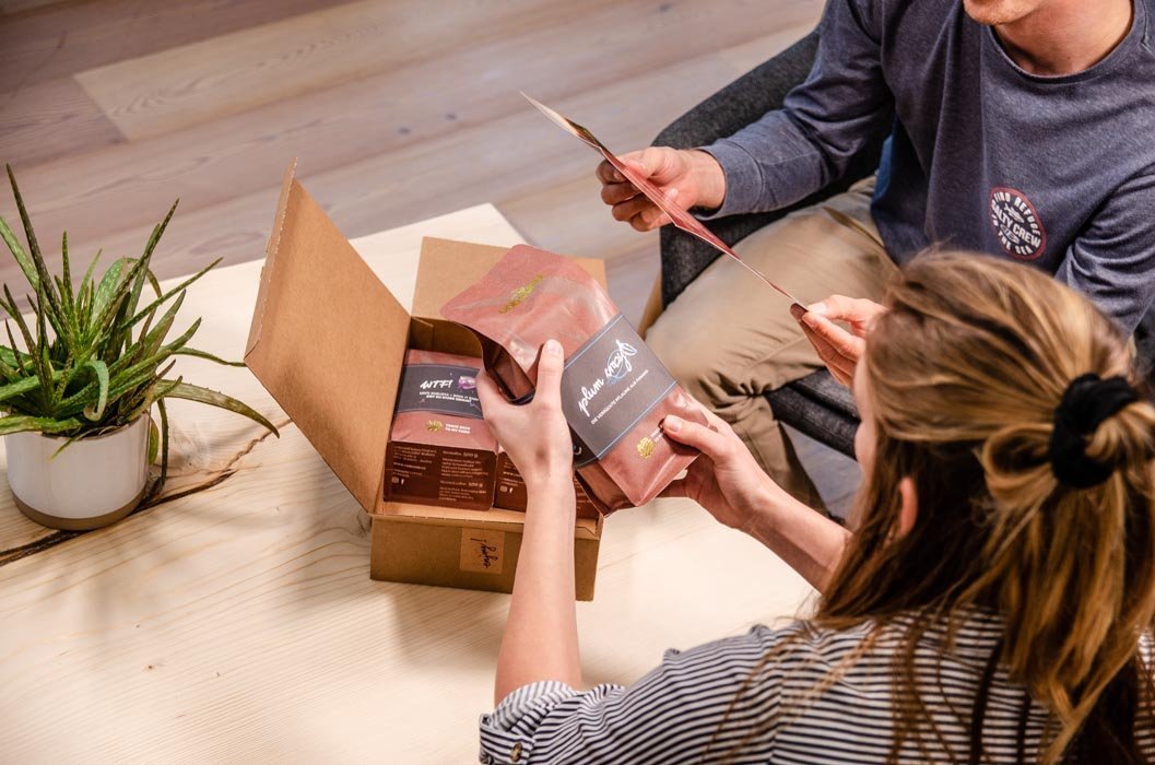 Unsere Kaffeeverpackungen sehen nicht nur gut aus, sondern können auch was