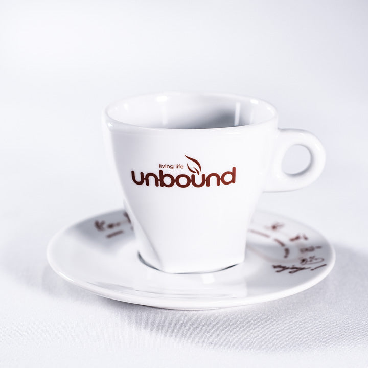unbound Tassen - Porzellan weiß