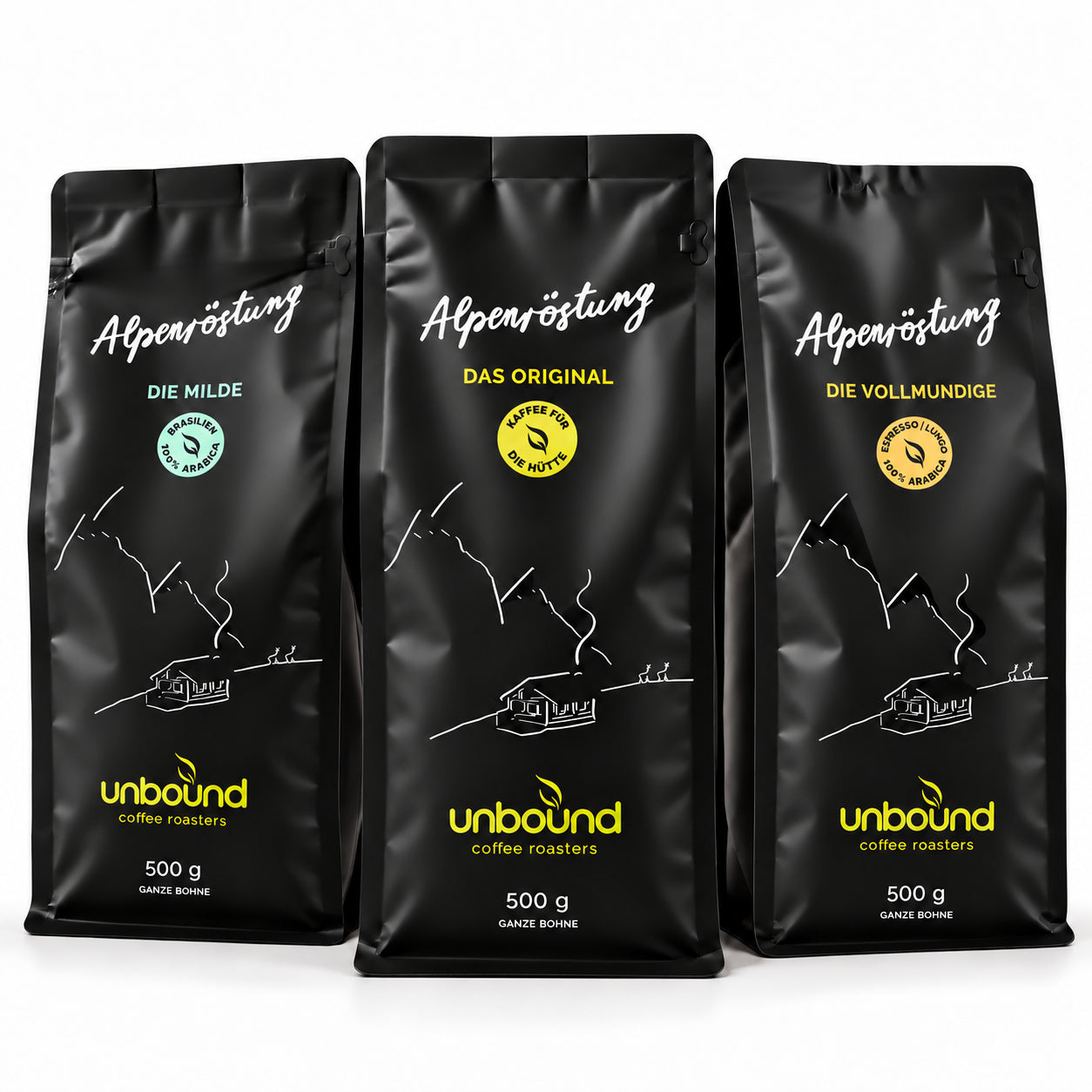 Kaffee-Probierpaket für Vollautomaten