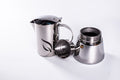 unbound espresso maker - stainless steel