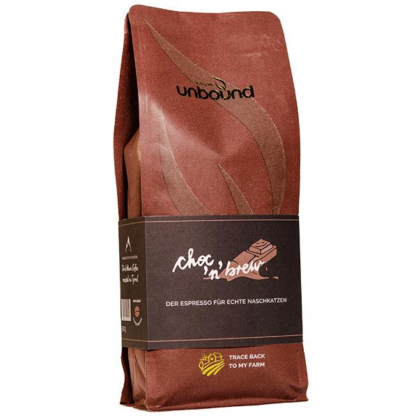 Choc'n'brew - Strong espresso coffee blend